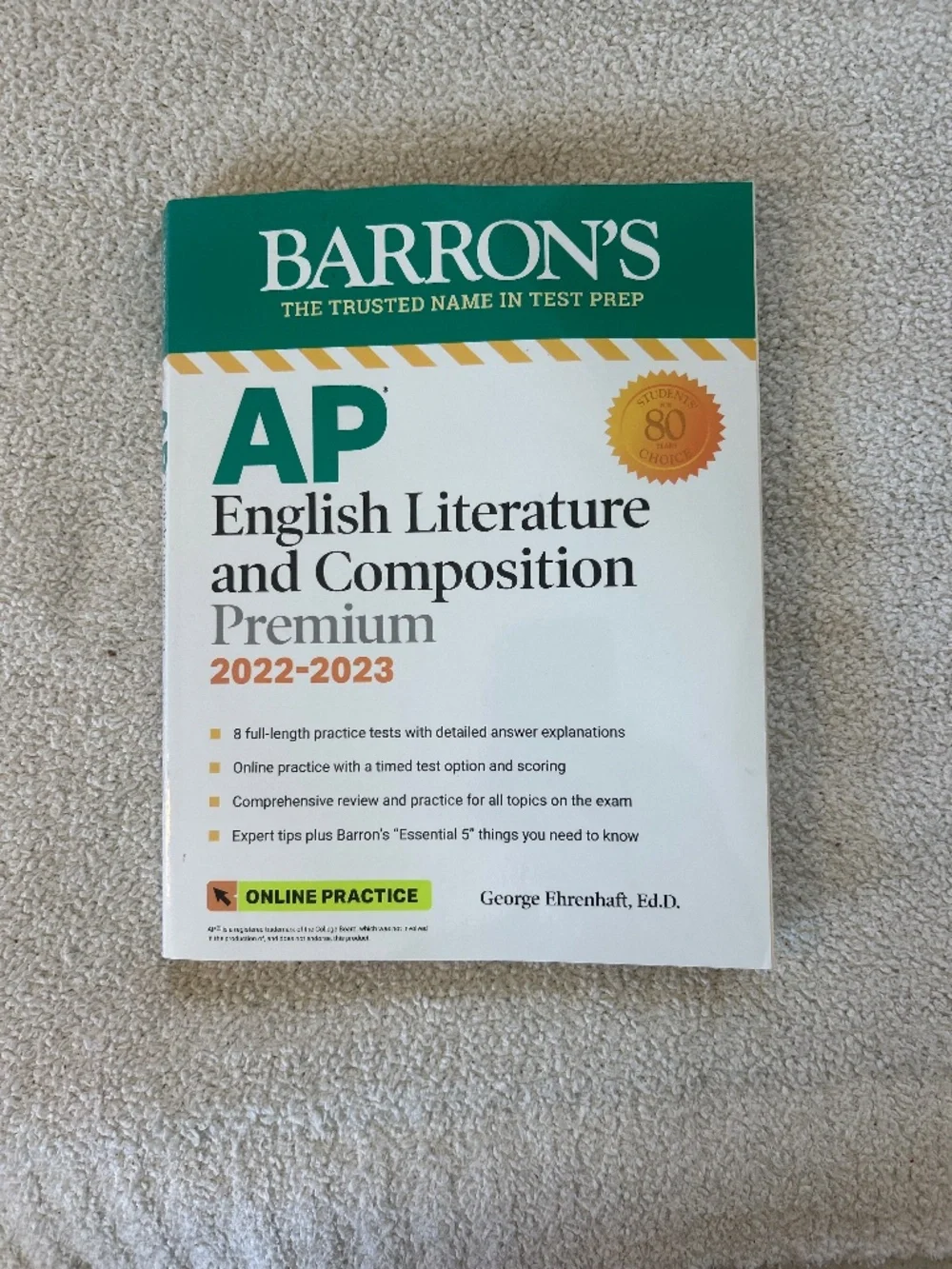 Barton’s AP English Literature and Composition Study Book